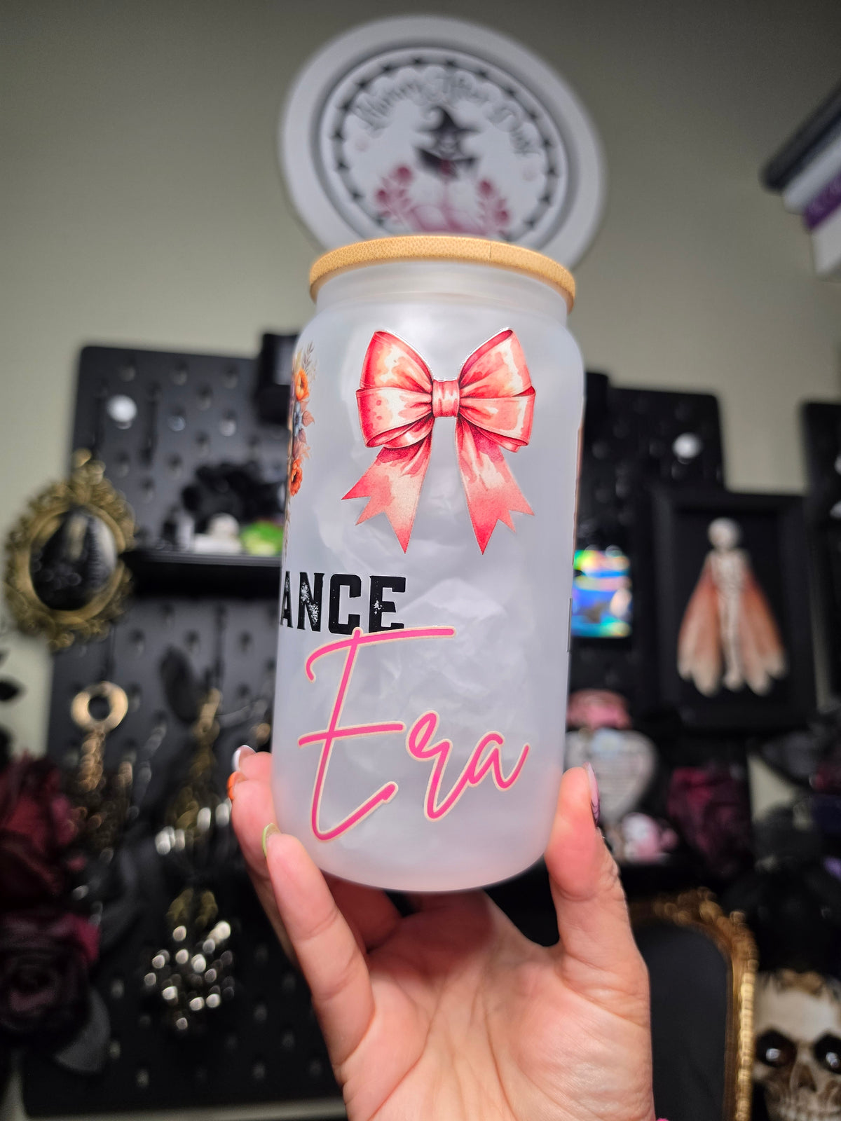 In My Dark Romance Era Glass Can